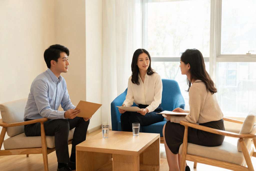 AI 生成示意：不同地区的教育服务人员交流合作需求